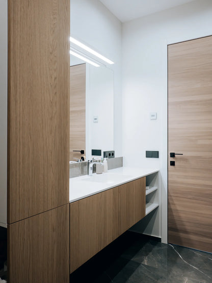 Bathroom cabinet with sink