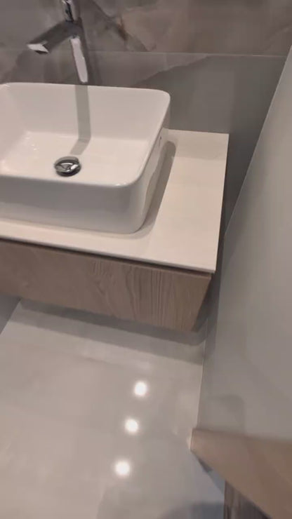 Bathroom cabinet with sink